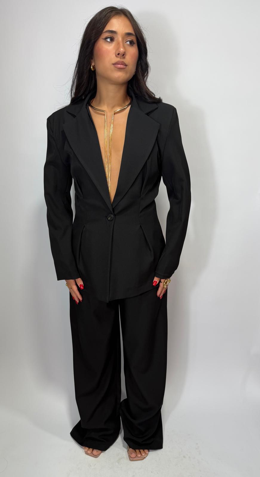 Tailleur Nicole con Giacca Strutturata in taglia unica