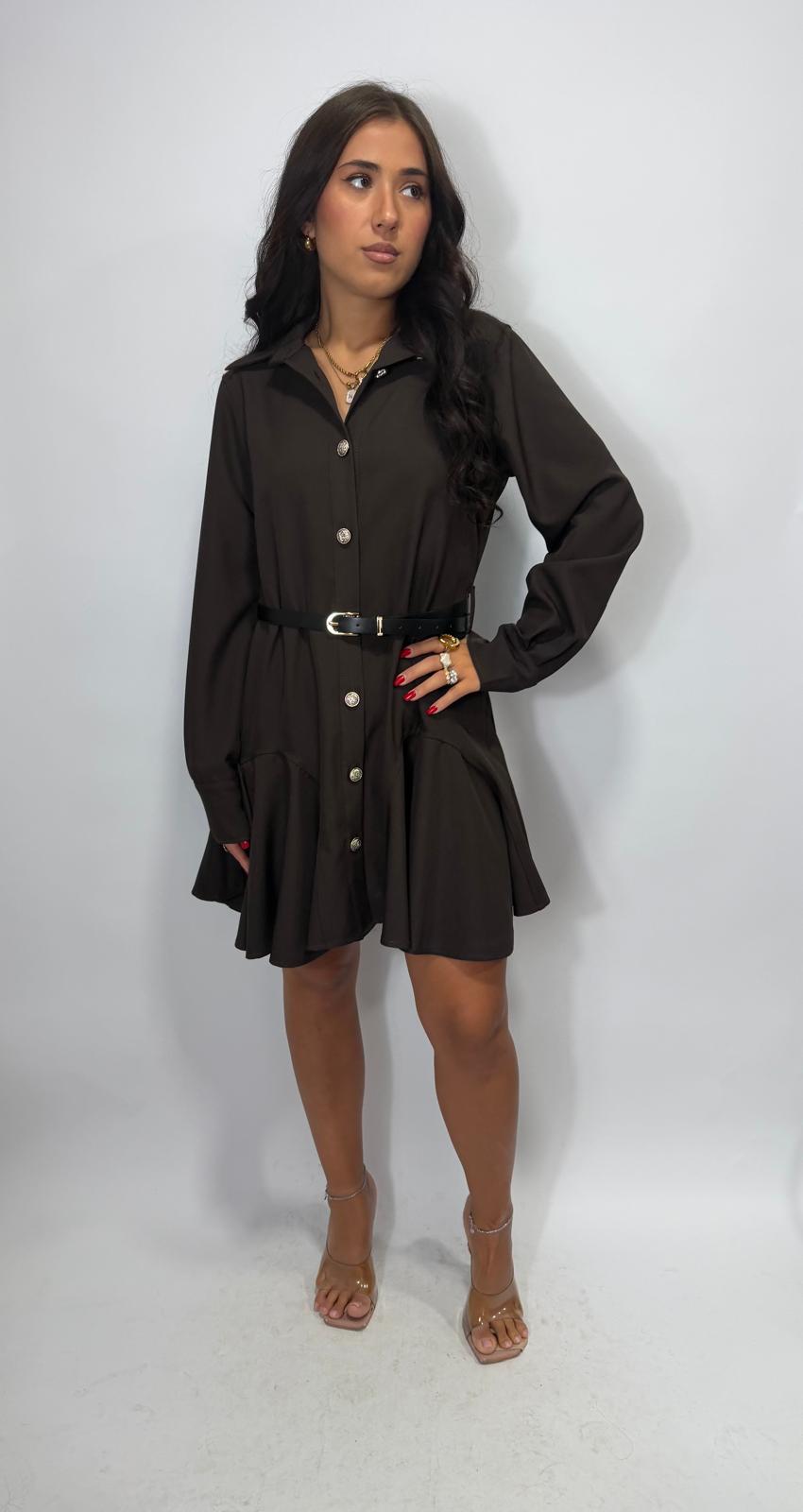 Abito Camicia con Cinturino