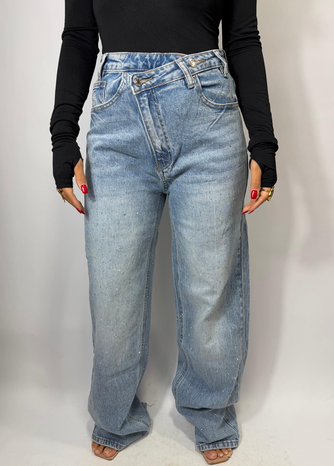 Jeans Incrocio Wide Leg