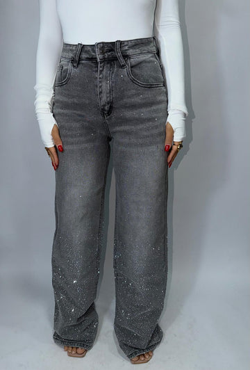 Jeans Doppia Tasca Glitter