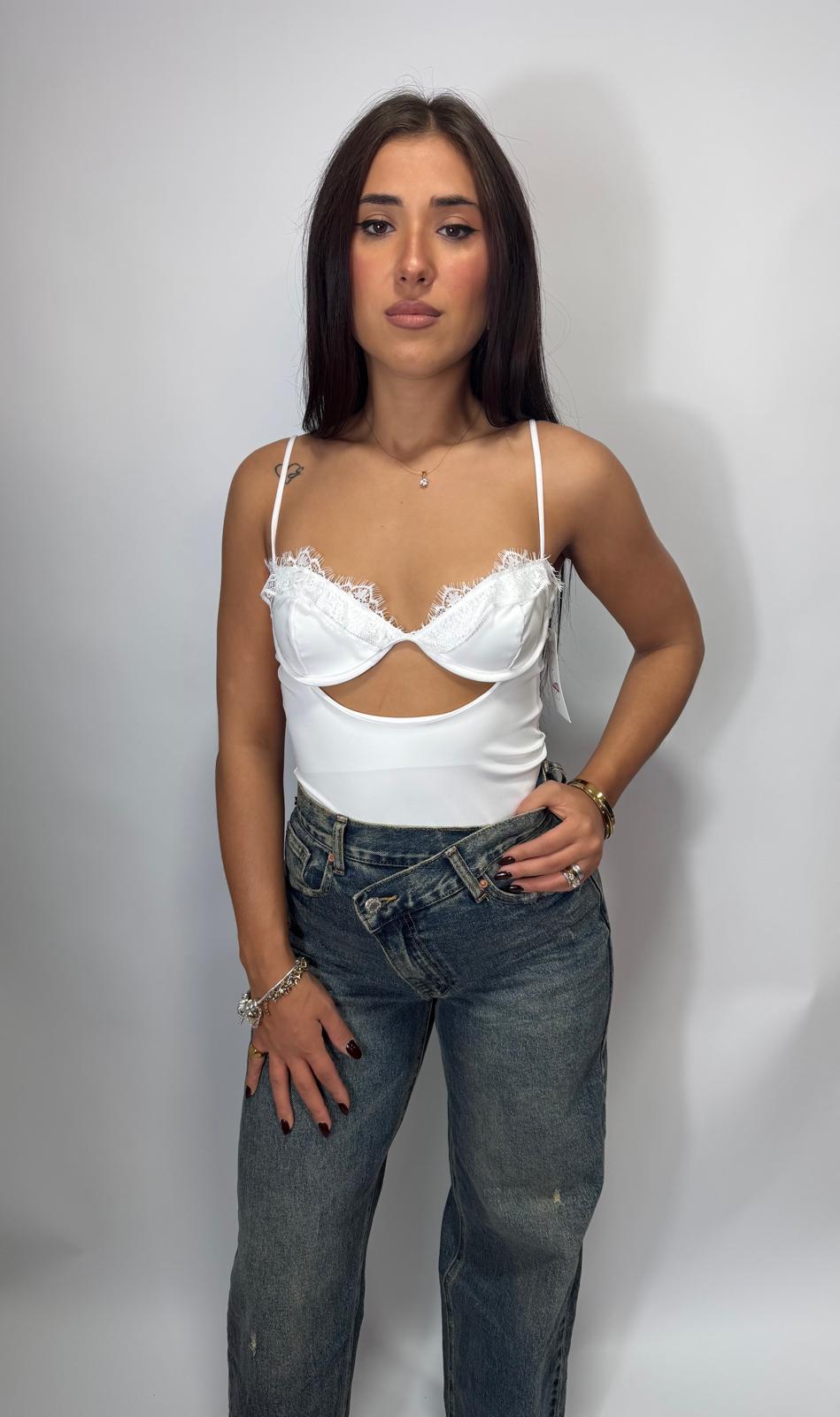 Body In Pizzo con ferretto